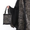 Mukena Tazbiya Floral Paisley Black